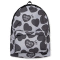 Heart Backpack Gray