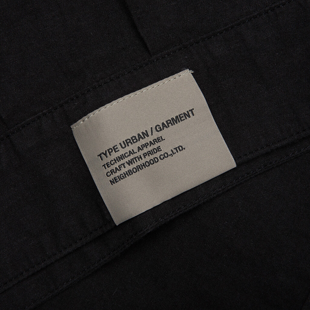 Belted Officer S S Shirt Black