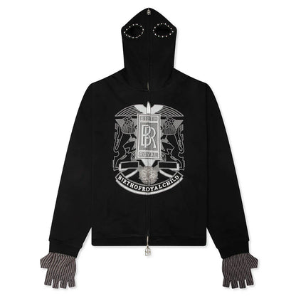 Royce Crown Hoodie Black