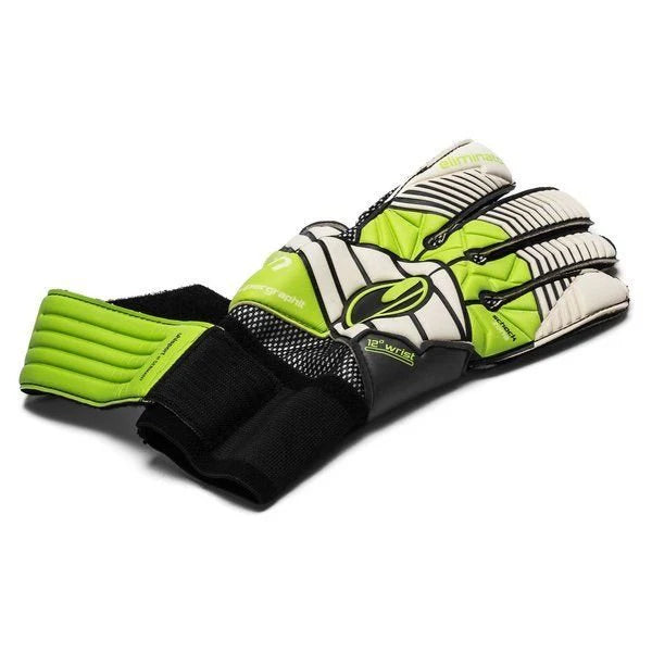 Uhlsport Eliminator Super Goalkeeper Gloves Graphite White Green