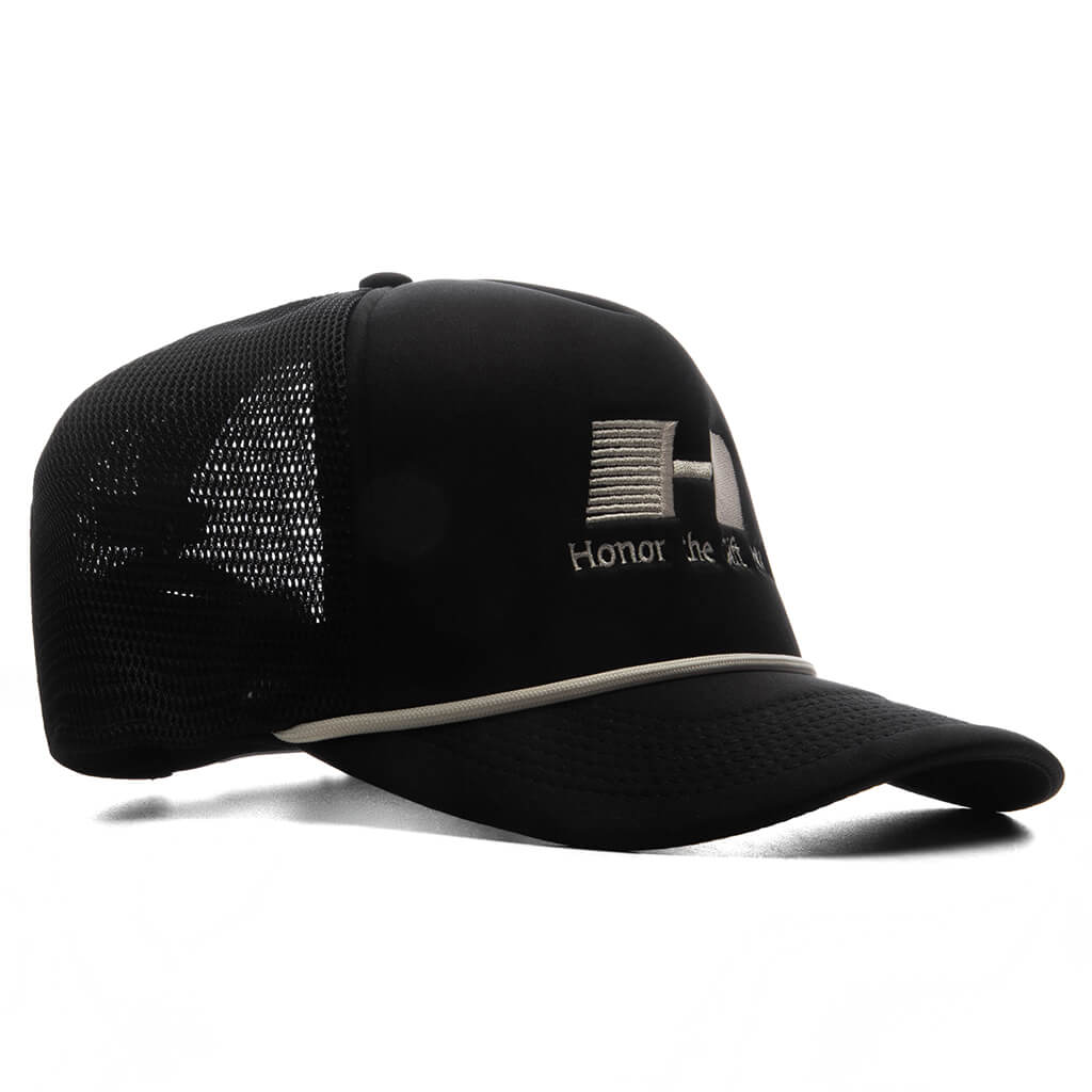 Frequency Trucker Cap Black