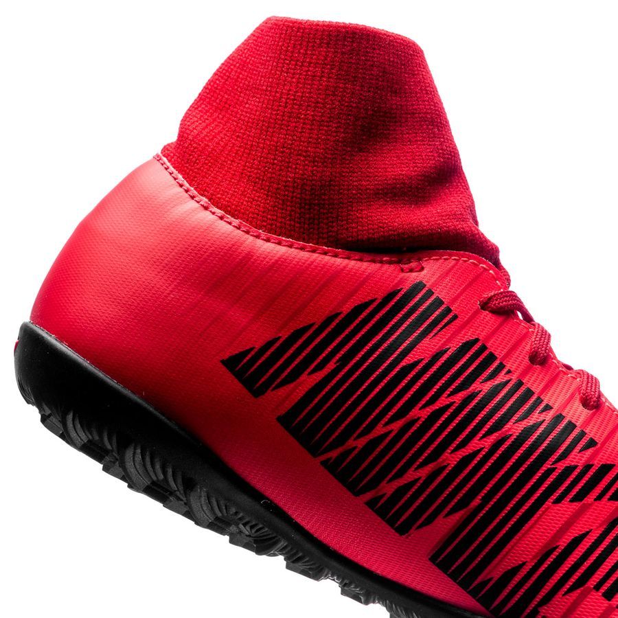 Nike Kids Nike MercurialX Victory VI CR7 Dynamic Fit TF Artificial Turf Football Boot Red Black Crimson