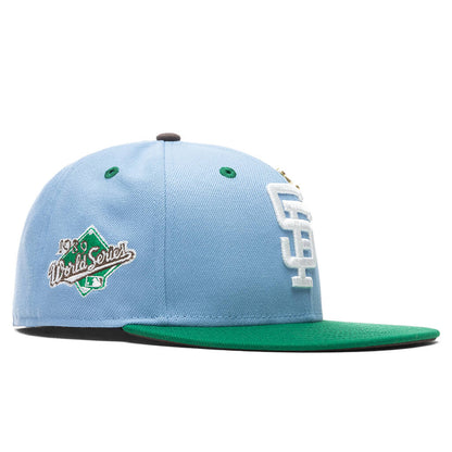 Feature x New Era Earth San Francisco Giants Fitted Birdseye Blue Kelly Green