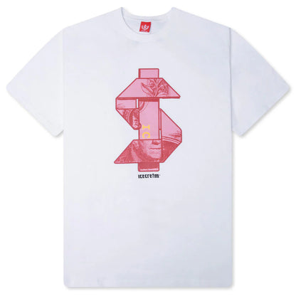 Origami S S Tee White