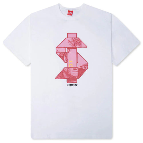 Origami S S Tee White