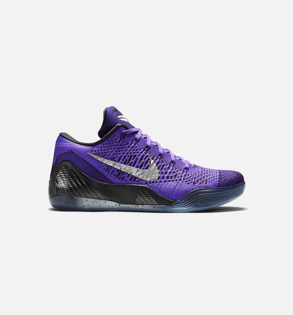 Kobe 9 Elite Low Moonwalker Mens Lifestyle Shoe Hyper Grape White Cave Purple Limit One Per Customer