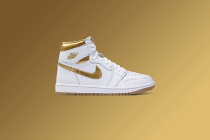 Jordan 1 Retro High OG PS White Metallic Gold Gum Light Brown
