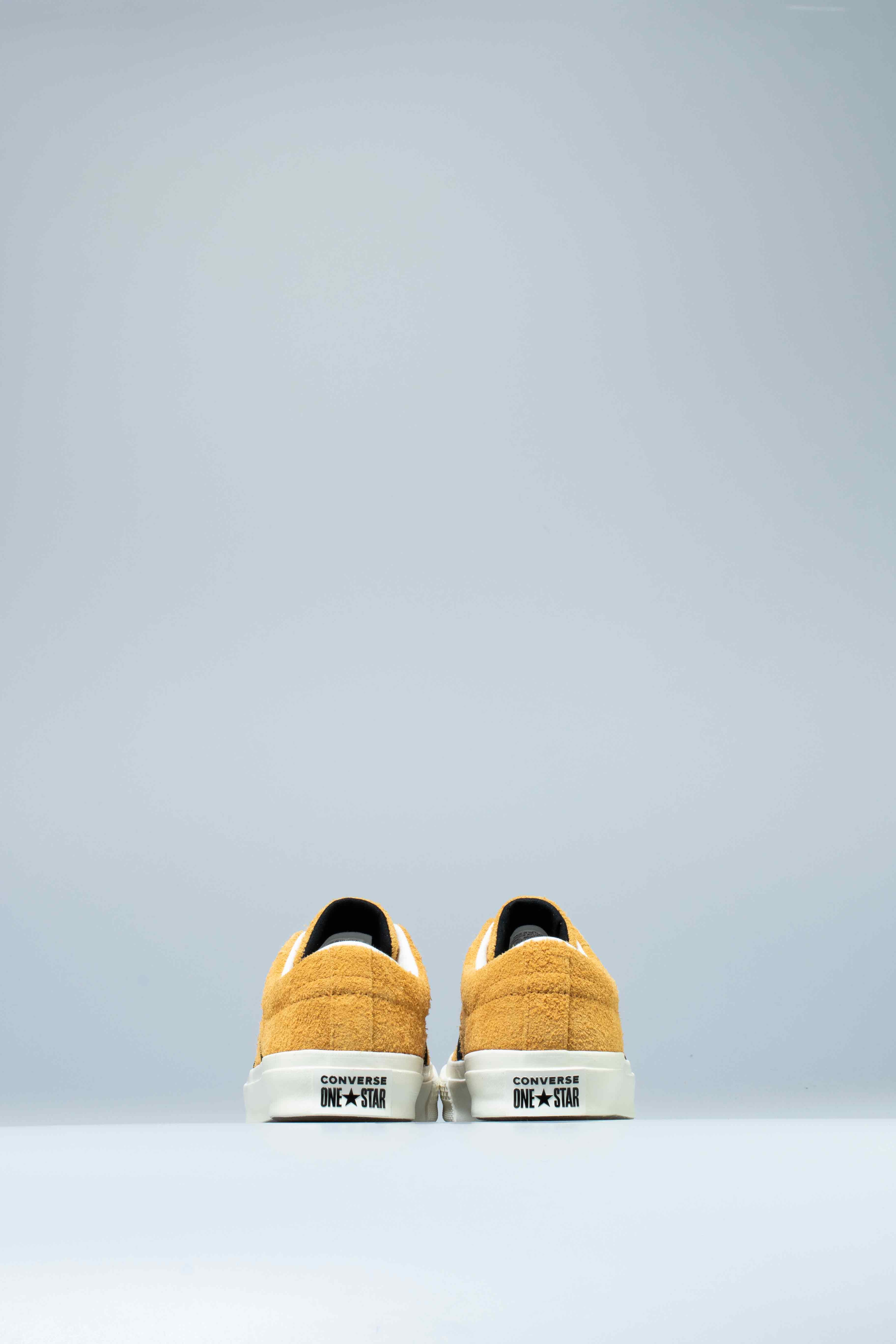 One Star Academy Ox Mens Shoe Orange White