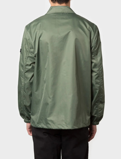 Flight Satin Coach Jacket Mens Jacket Olive Green