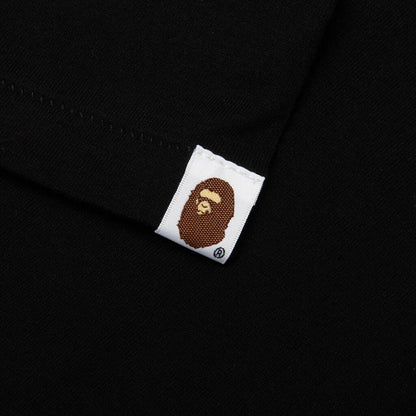 Color Stone College Relaxed Fit Tee Black