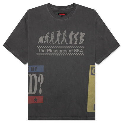 Evolution Heavyweight T Shirt Black