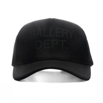 GD Logo Trucker Cap Black Black