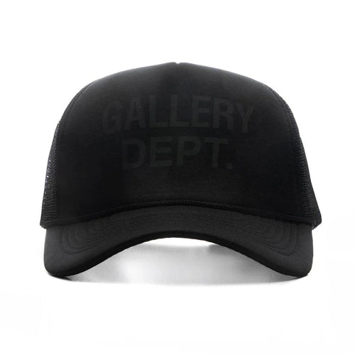 GD Logo Trucker Cap Black Black