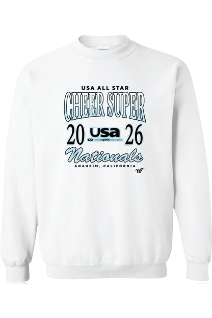 2026 USA All Star Cheer Super Nationals Event Sweat