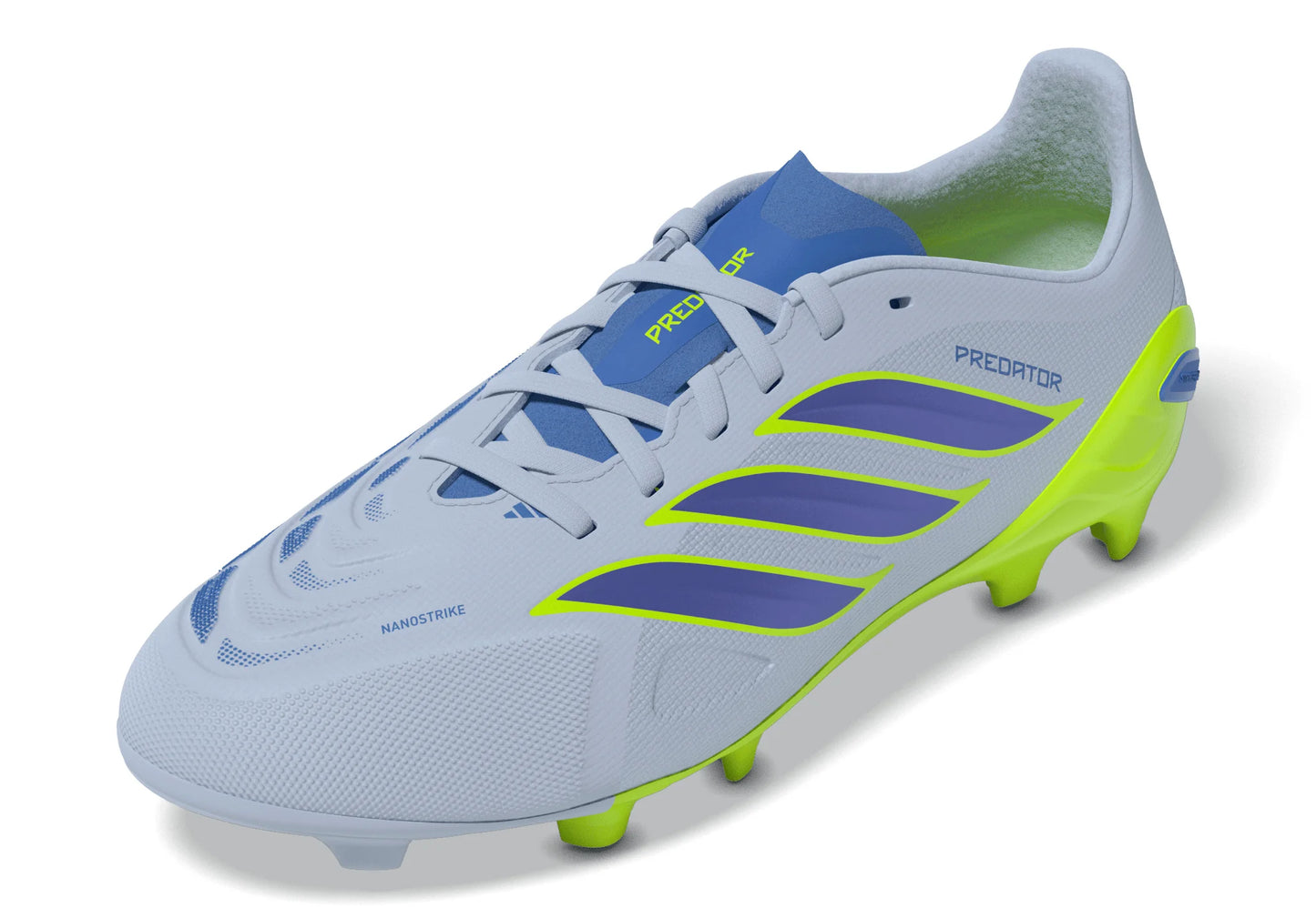 adidas Predator League FG Firm Ground Youth Soccer Cleats Sky Blue Yellow