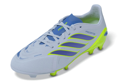 adidas Predator League FG Firm Ground Youth Soccer Cleats Sky Blue Yellow