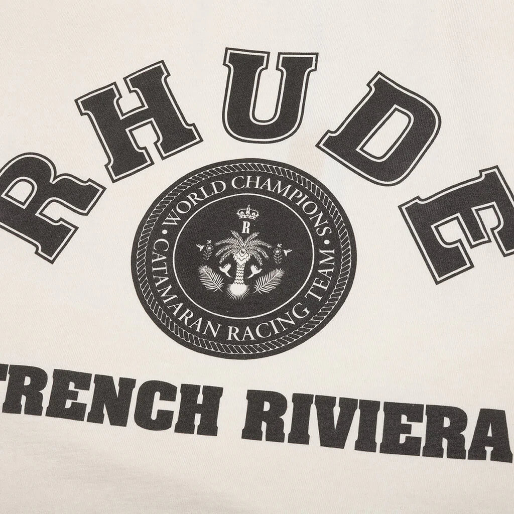 Rhude French Riviera Tee Vintage White