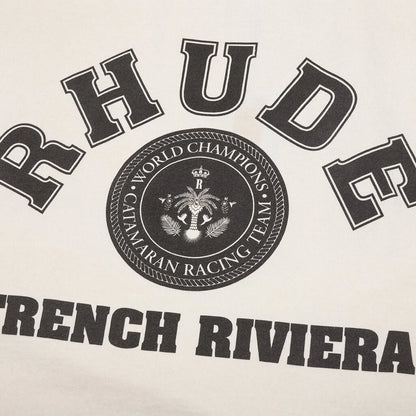 Rhude French Riviera Tee Vintage White