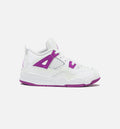 Air Jordan 4 Retro Hyper Violet Infant Toddler Lifestyle Shoe White Hyper Violet
