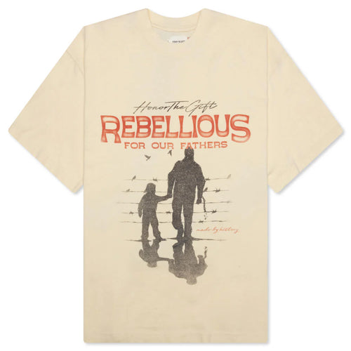 Rebellious for Our Fathers S S Tee Bone