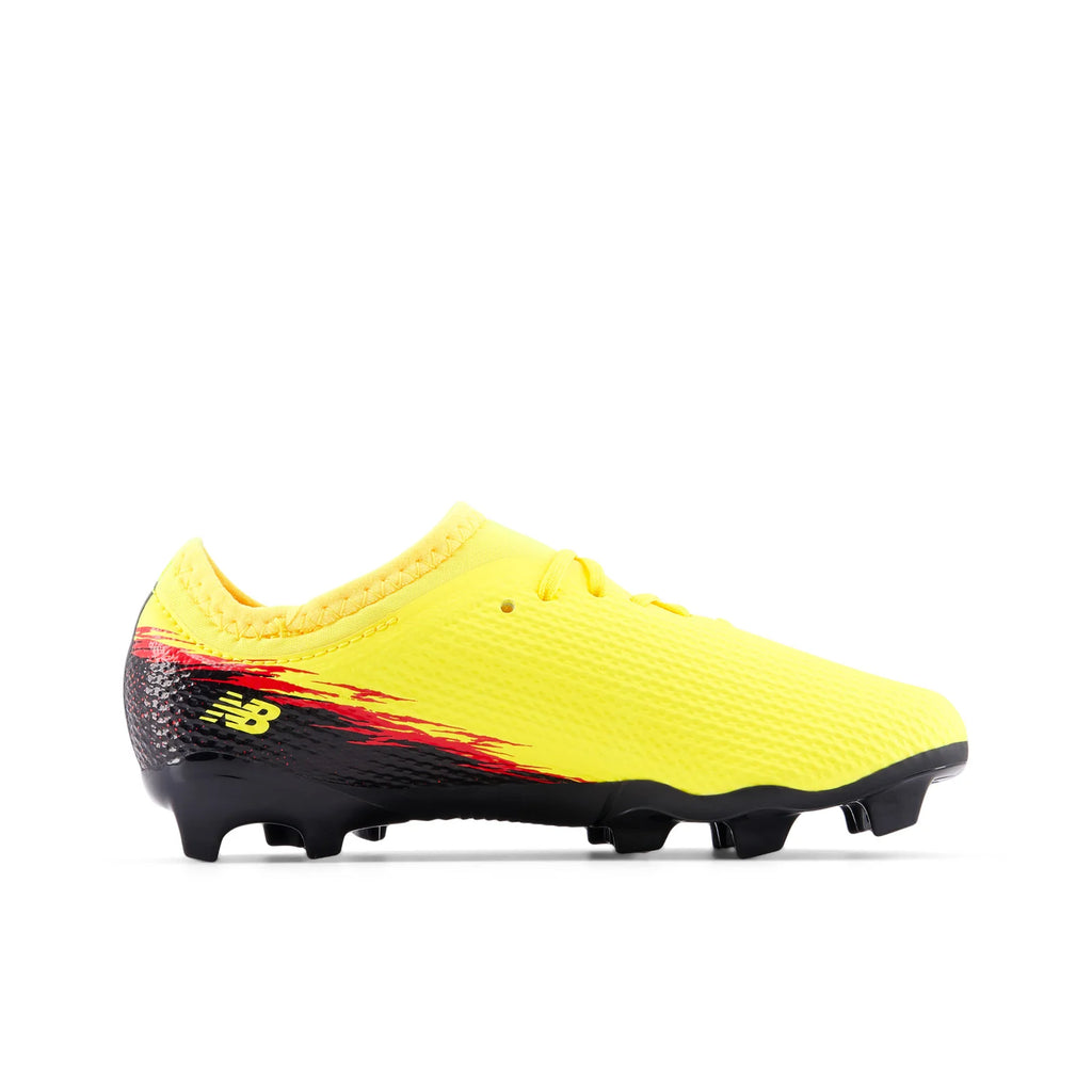 New Balance Furon Team V8 FG Firm Ground Youth Soccer Cleats Punch Yellow