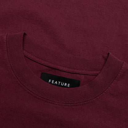 Feature x ASU Crest Tee Maroon