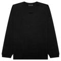 Essentials L S Tee Jet Black