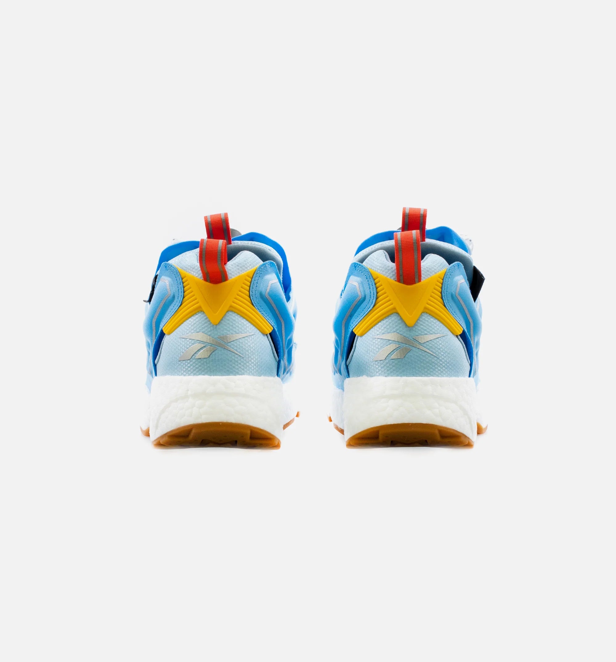 Instapump Fury Boost X BBC Mens Lifestyle Shoe Blue Yellow