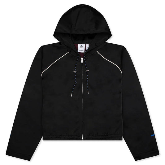 Adidas x Wales Bonner Womens Satin Hoodie Black