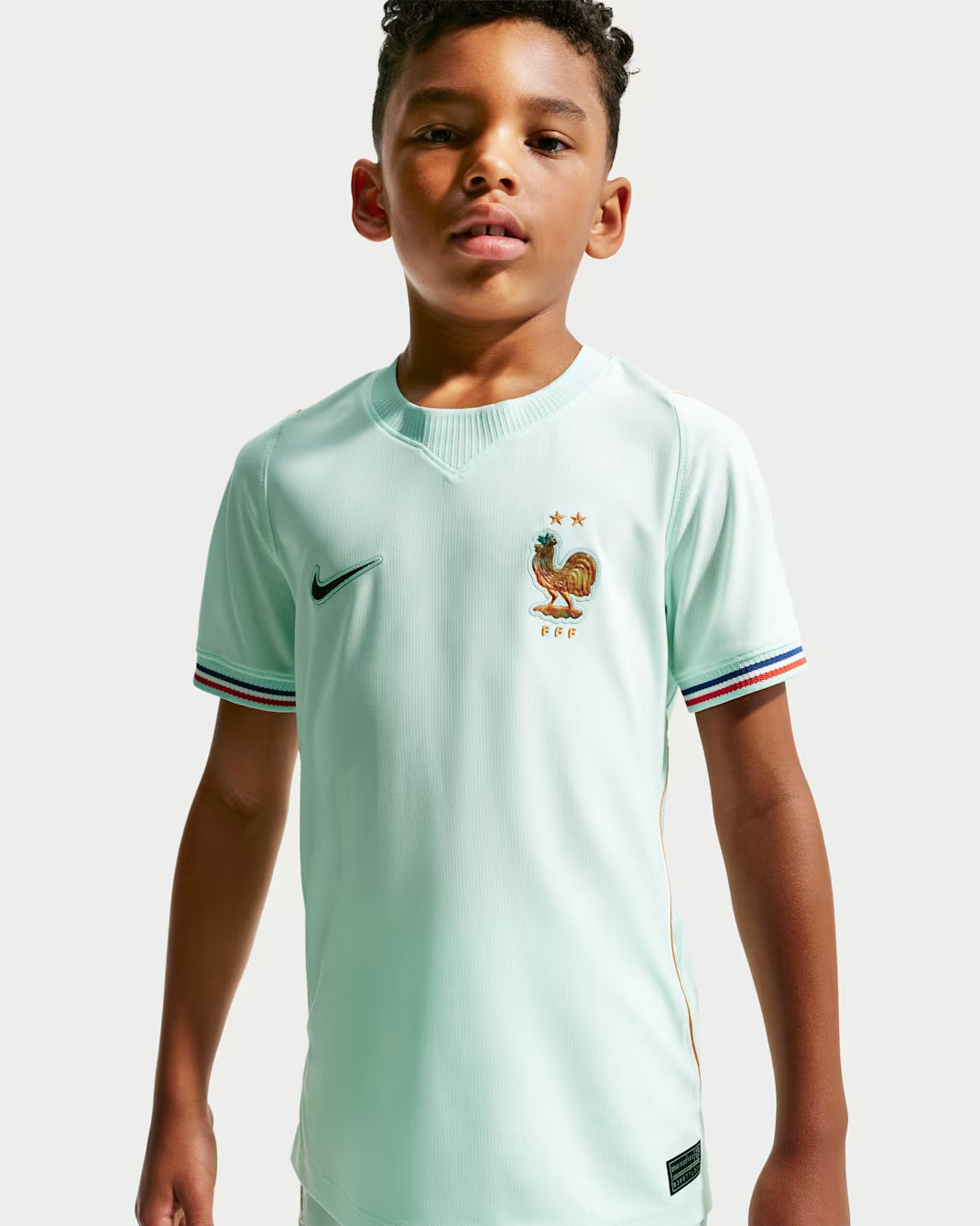 Nike France National Team 2026 Stadium Youth Away Jersey Igloo Monarch Monarch