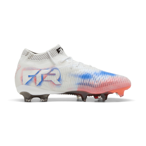 PUMA Future 8 Ultimate Womens Firm Ground Soccer Cleats White Black