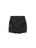 Nike Womens High Waisted 4 Tight Running Shorts with Pockets