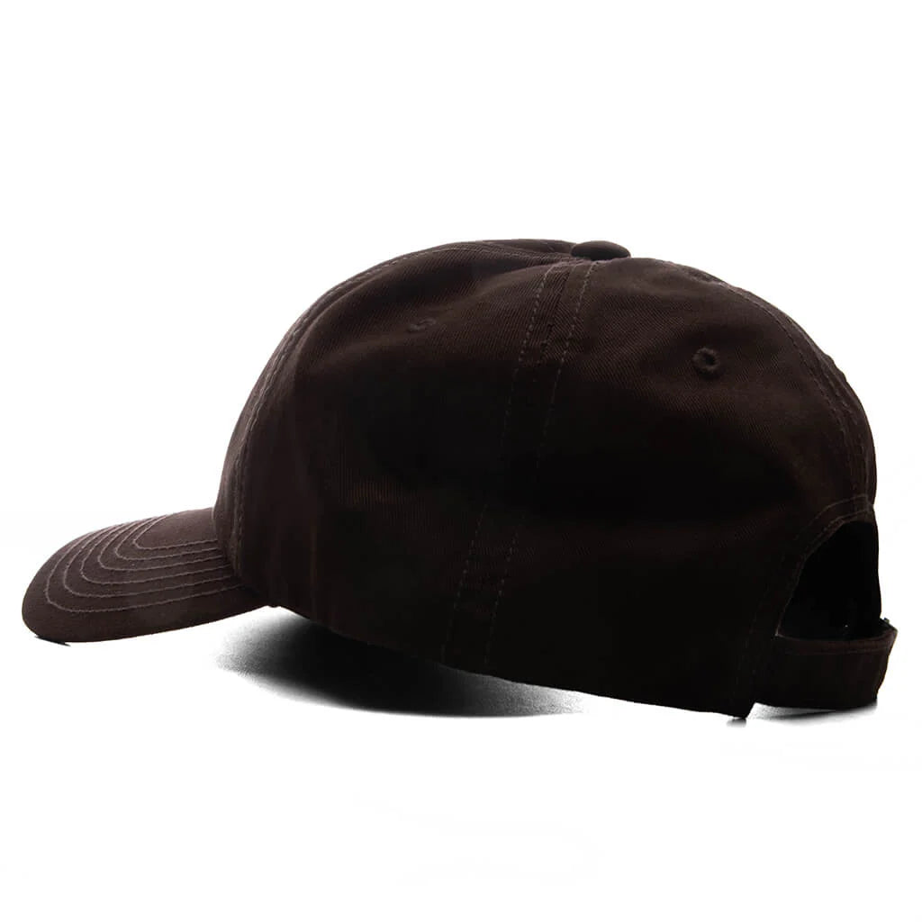 6 Panel Twill Cap 18 Brown