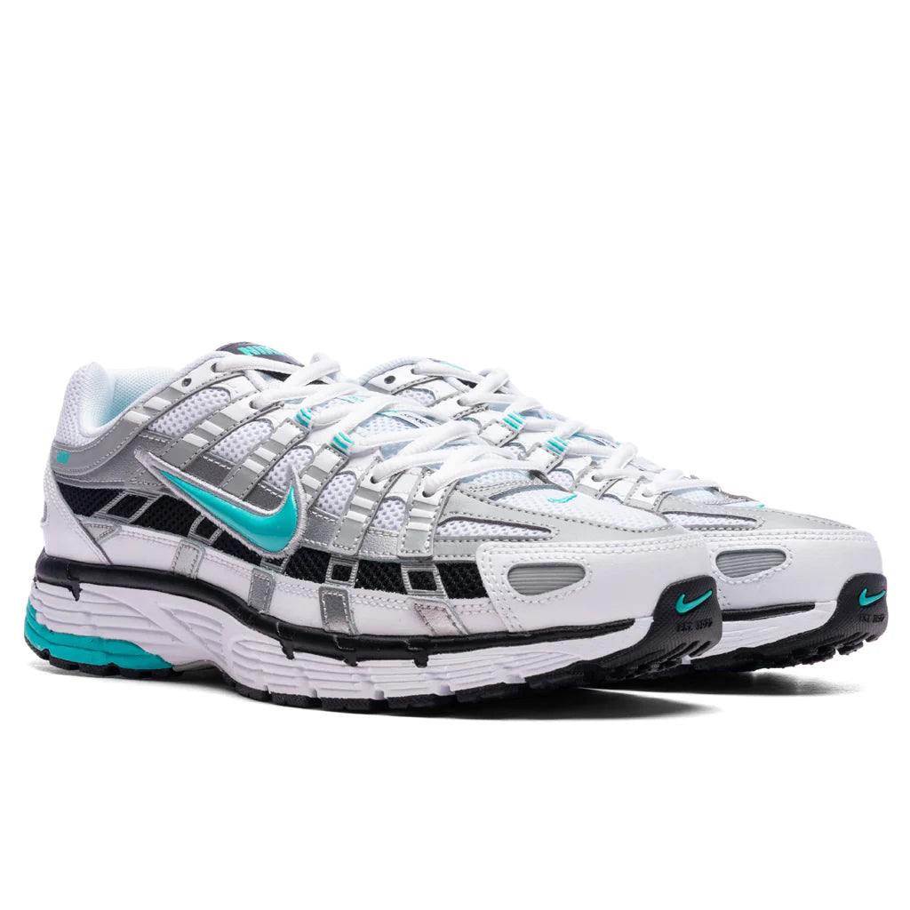 P 6000 White Dusty Cactus Metallic Silver
