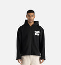 Running Since 1988 Zip Mens Hoodie Black