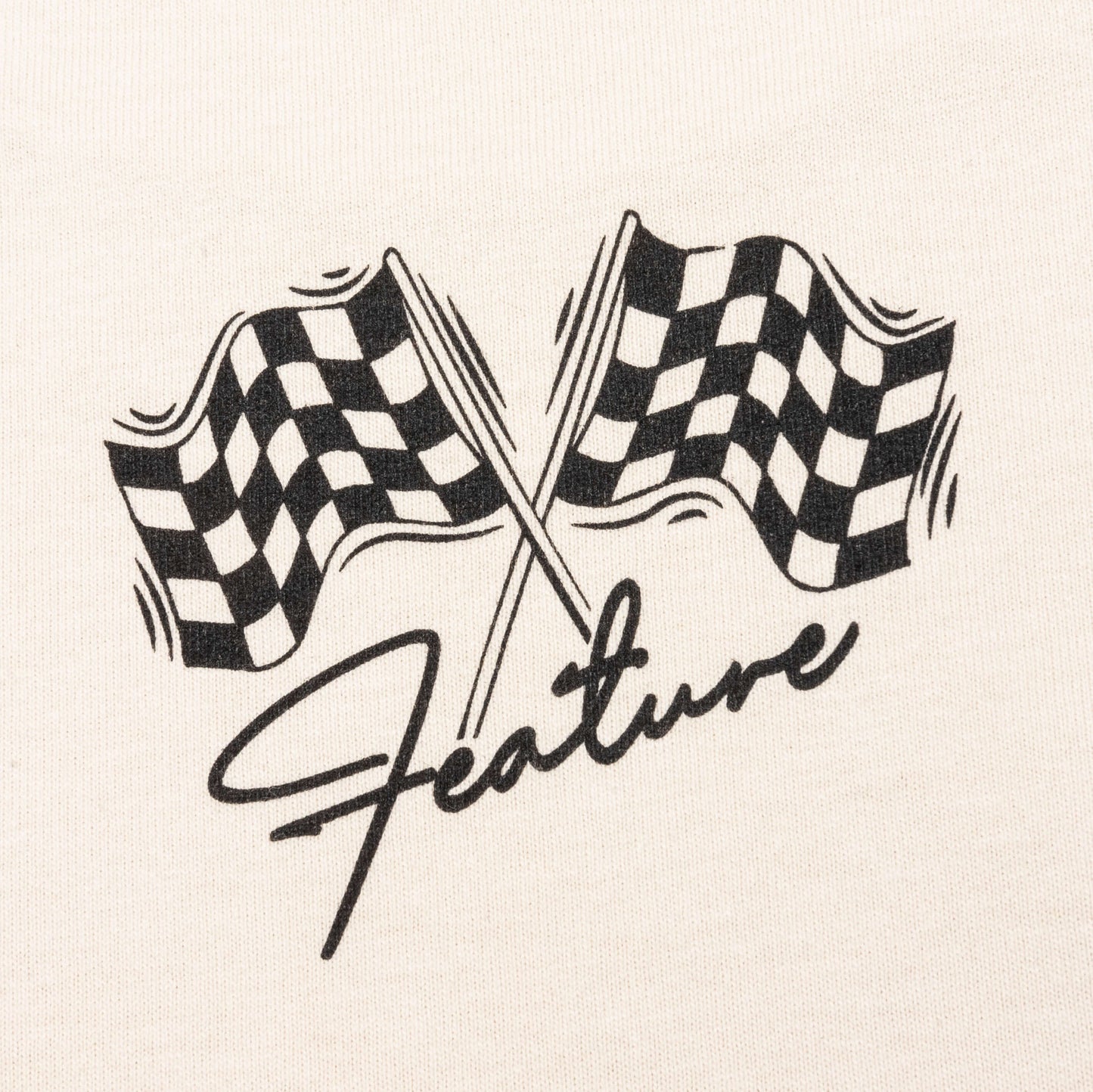 Finish Line Tee Oatmeal