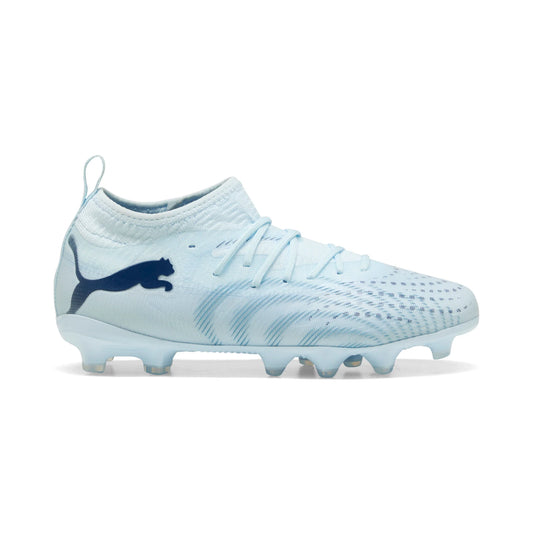 PUMA Future 9 Match FG AG Firm Ground Artificial Ground Youth Soccer Cleats Icy blue