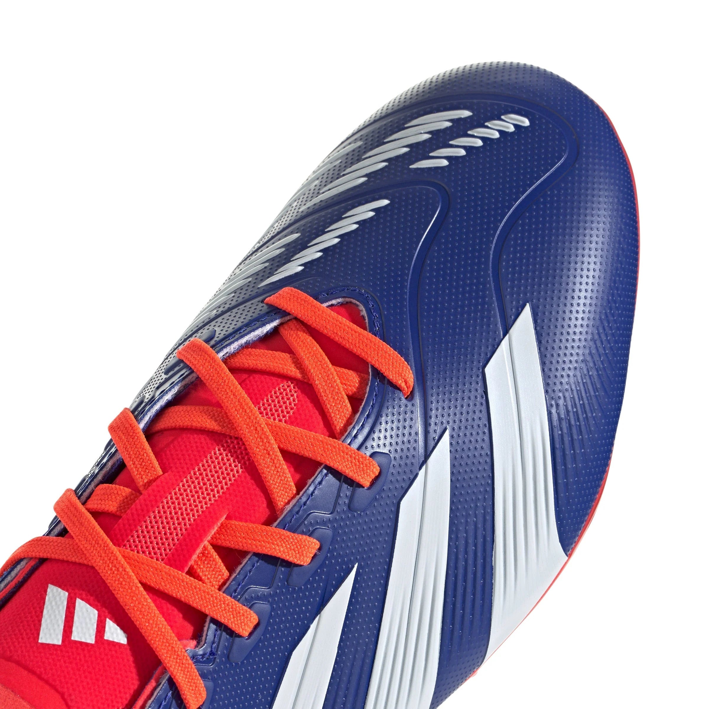 adidas Predator League FG Firm Ground Soccer Cleats Lucid Blue White Solar Red