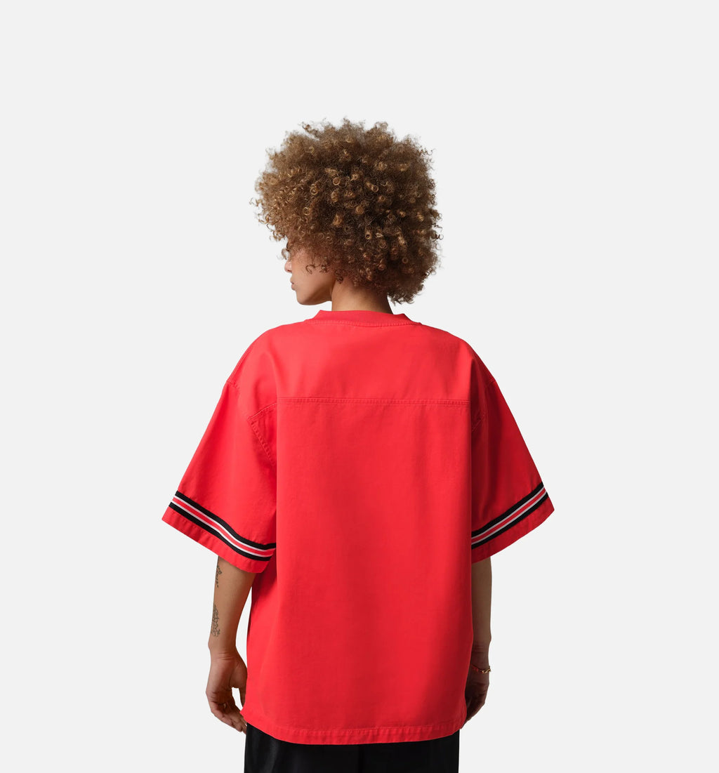 Flight Woven Womens Jersey Chile Red