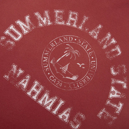 Summerland State Boxy Tee Ruby