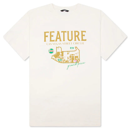 Track Map Tee Cannoli Cream