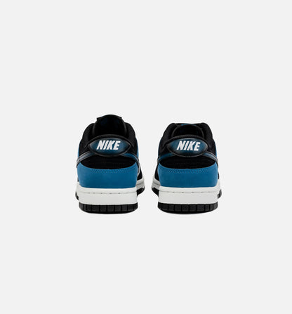 Dunk Low Industrial Blue Mens Lifestyle Shoe Black Blue