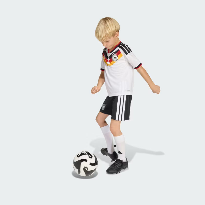 adidas Germany Home Youth Soccer Mini Kit 26 White