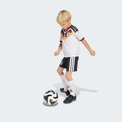 adidas Germany Home Youth Soccer Mini Kit 26 White