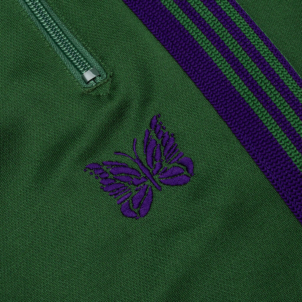 Track Pant Poly Smooth Ivy Green