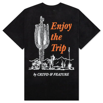 Feature x CRTFD T Shirt Black