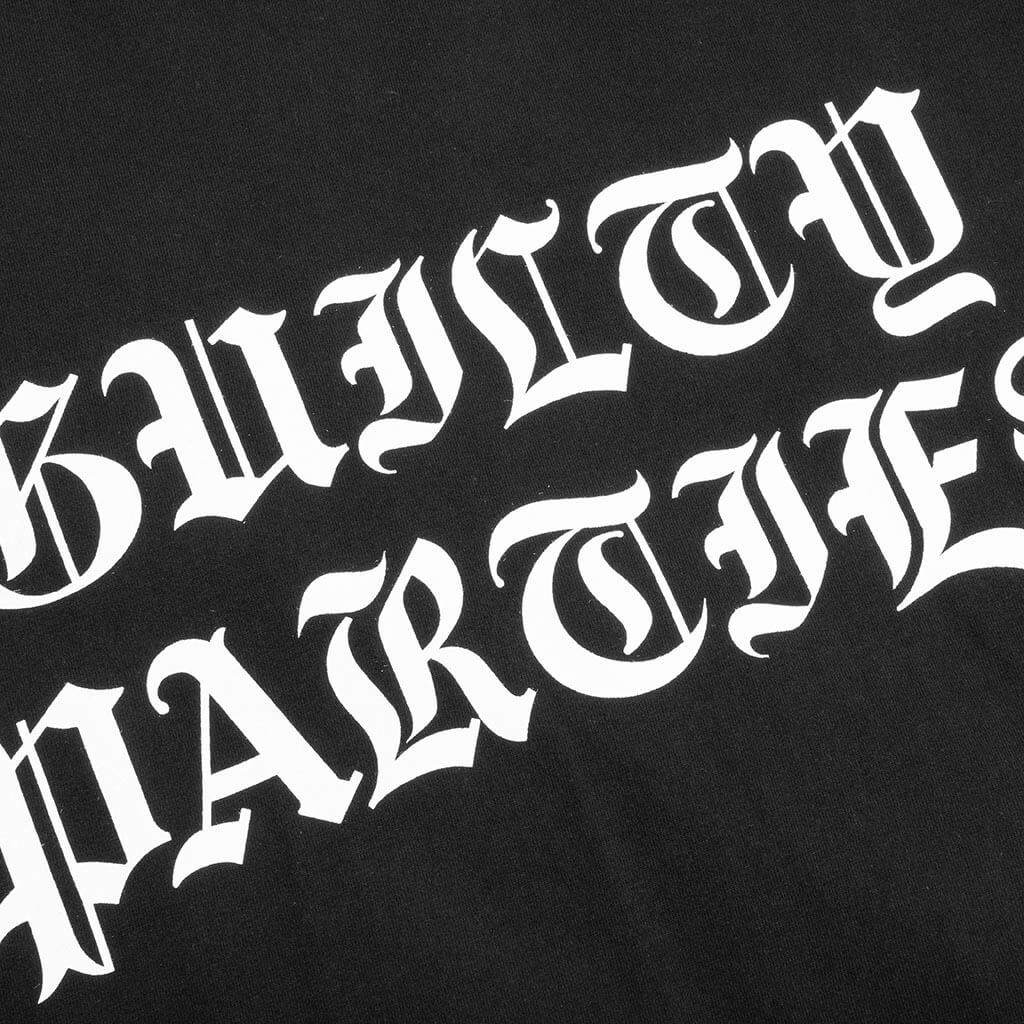 Washed Heavy Weight Crewneck T Shirt Black