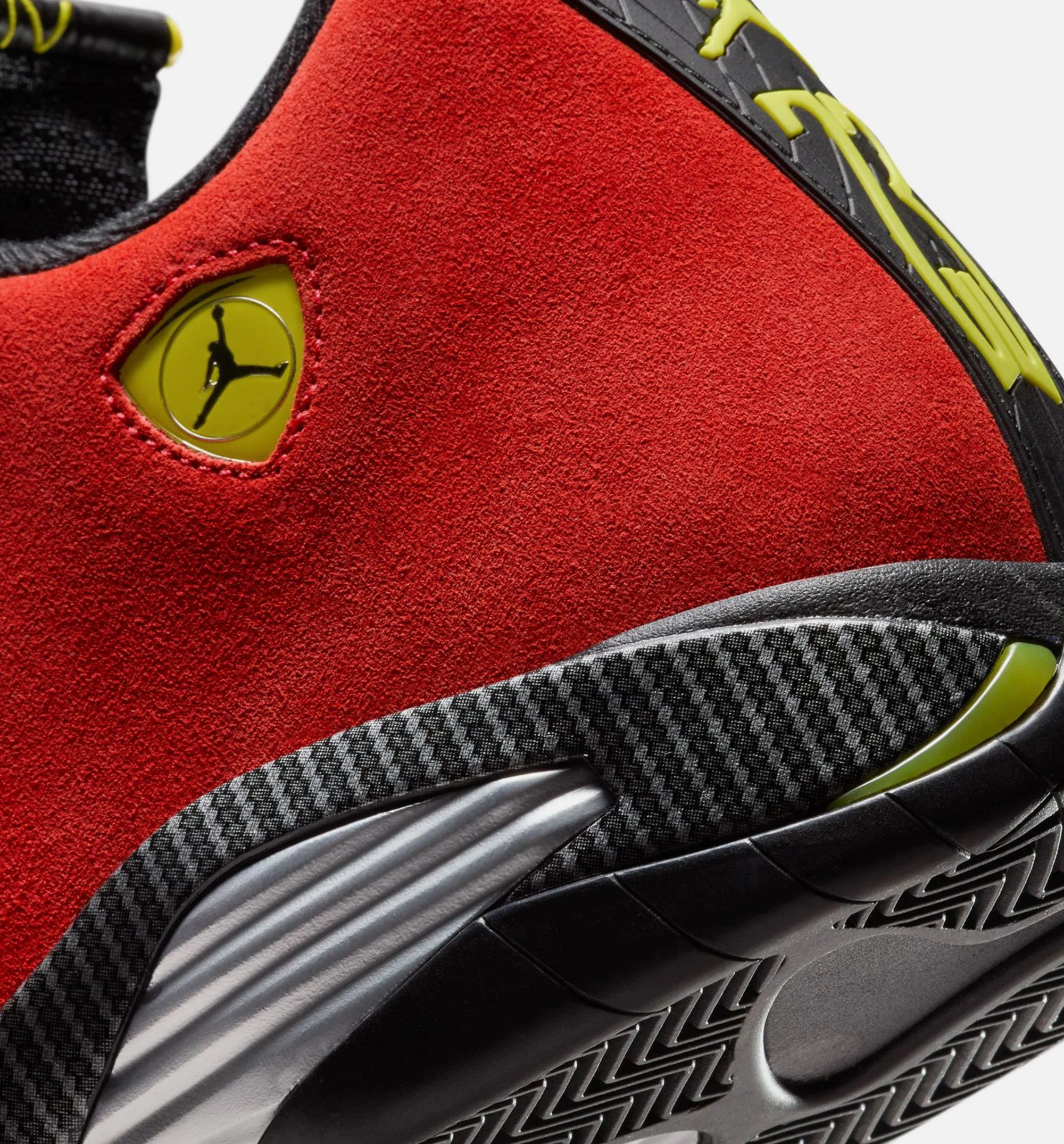 Air Jordan 14 Retro Challenge Red Mens Lifestyle Shoe Challenge Red Black Vibrant Yellow Anthracite Limit One Per Customer