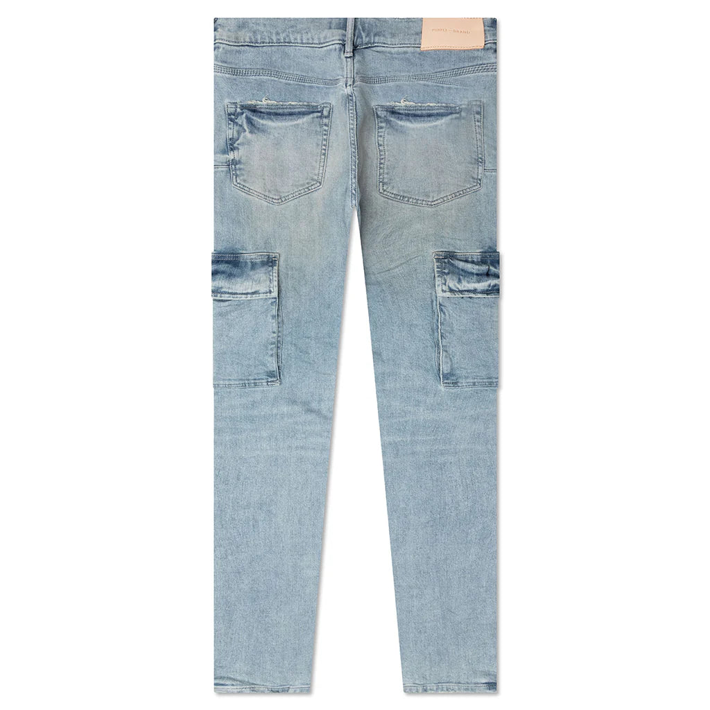 P004 Cargo Worn Light Indigo