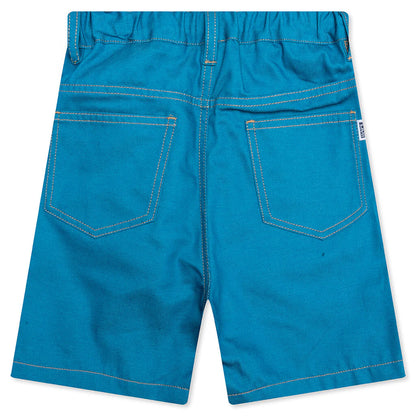 Kids Baby Milo Rope Denim Shorts Blue